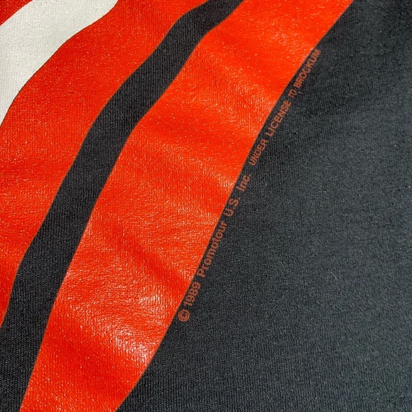 Rare Vintage 1989 Rolling Stones Tour Band Tee - Picture 6 of 7